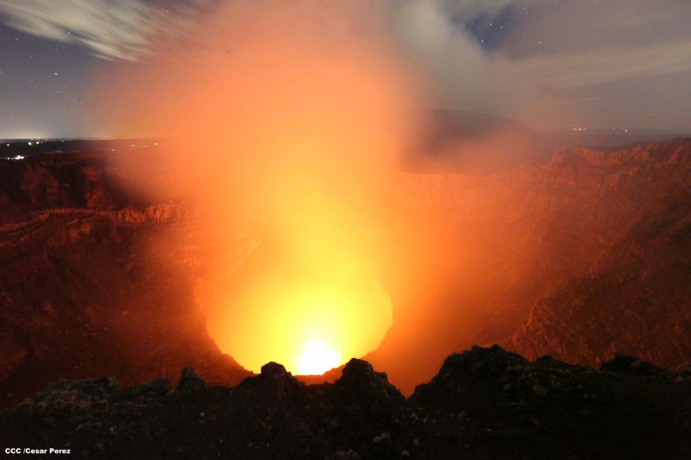Impresionantes imágenes del Volcán Masaya