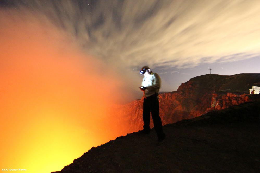 Impresionantes imágenes del Volcán Masaya