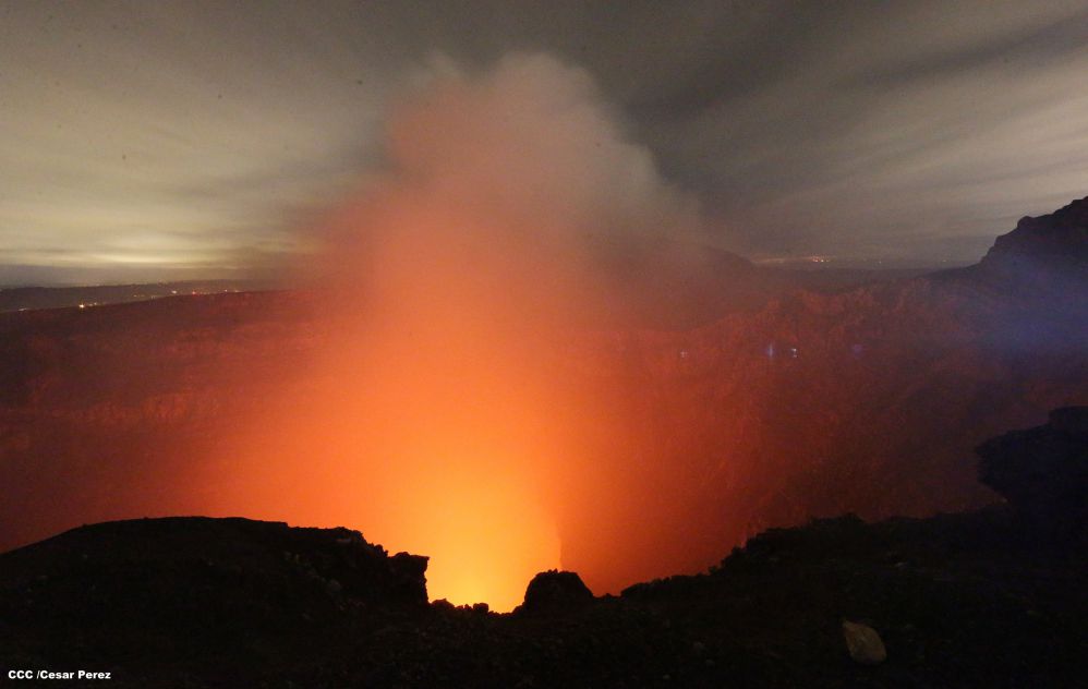 Impresionantes imágenes del Volcán Masaya