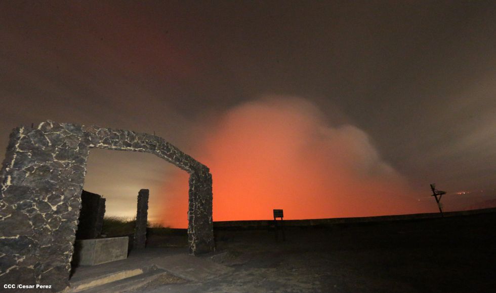 Impresionantes imágenes del Volcán Masaya