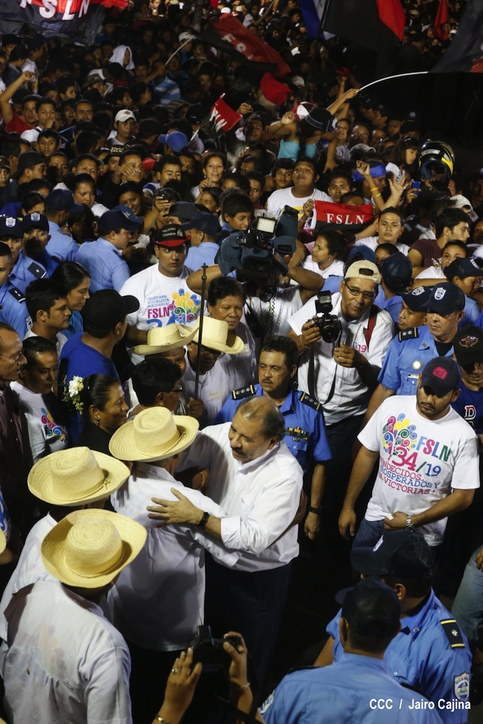 Masaya celebra 34 Aniversario del Repliegue