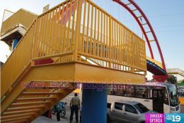 Inauguran Puente Peatonal Aéreo en Paso a Desnivel "Barricada de la Esperanza"