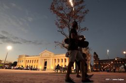 Inauguran Plaza 22 de Agosto en Managua