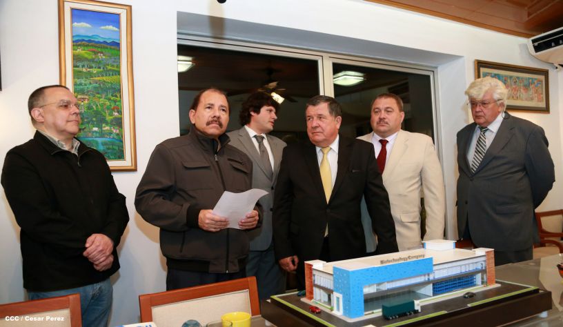 Presidente Daniel se reúne con delegación rusa del Instituto de Vacunas y Sueros de San Petersburgo