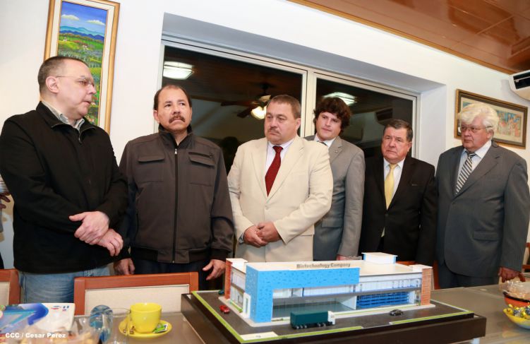 Presidente Daniel se reúne con delegación rusa del Instituto de Vacunas y Sueros de San Petersburgo