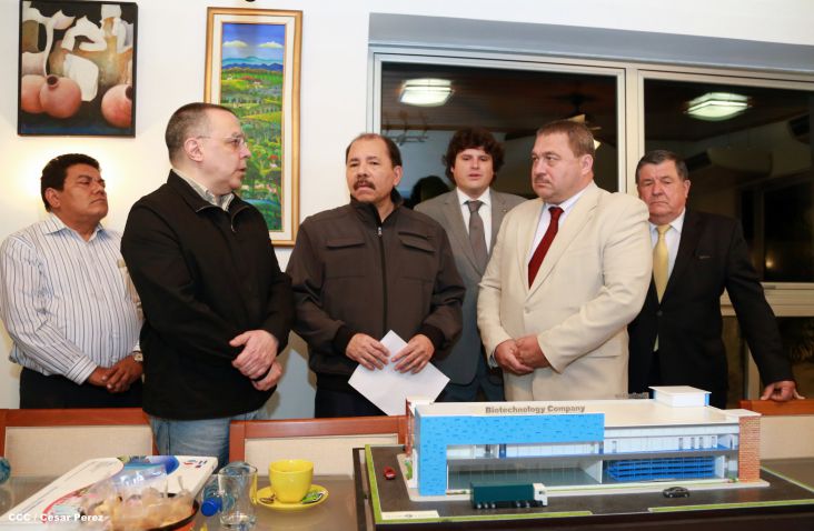 Presidente Daniel se reúne con delegación rusa del Instituto de Vacunas y Sueros de San Petersburgo