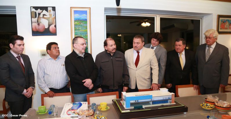 Presidente Daniel se reúne con delegación rusa del Instituto de Vacunas y Sueros de San Petersburgo