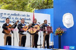 Ciudad Darío celebró 149 aniversario del natalicio del Príncipe de Las Letras Castellanas