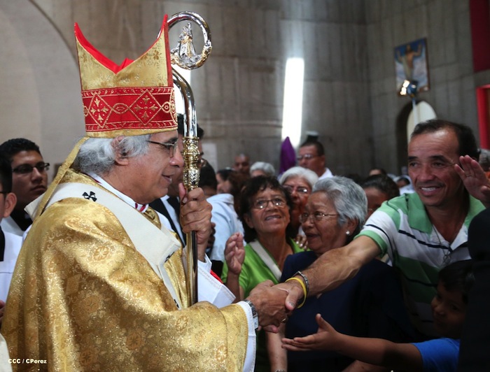 Misa Crismal en Catedral de Managua