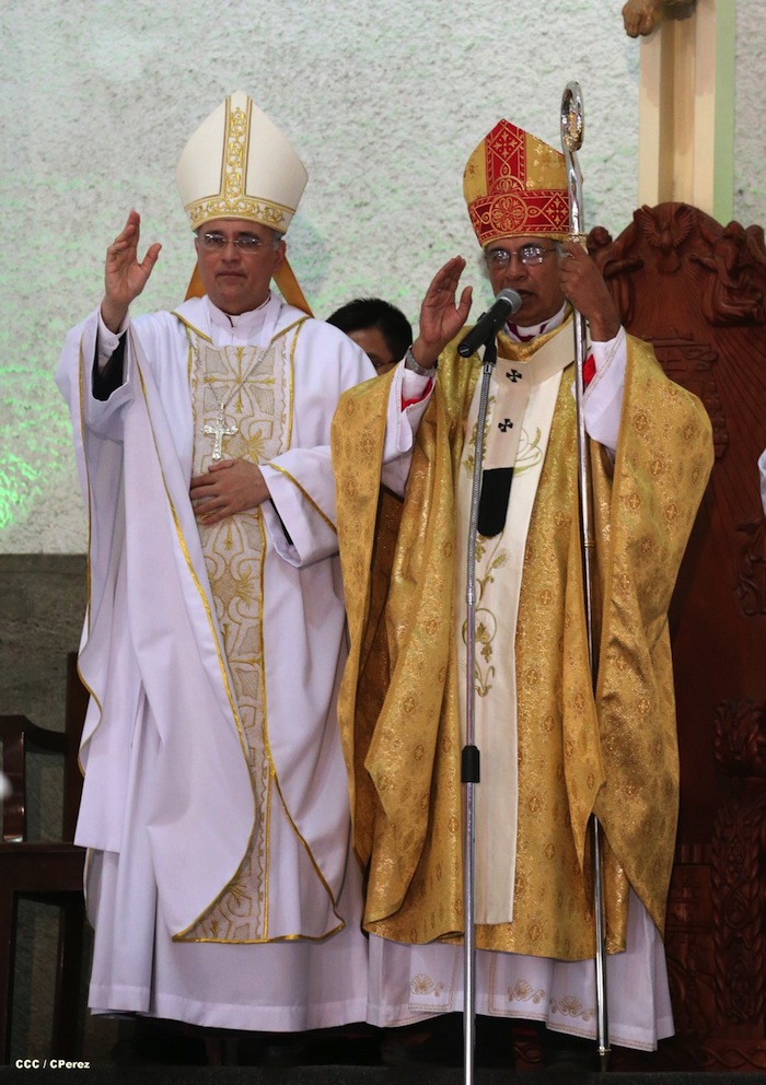 Misa Crismal en Catedral de Managua