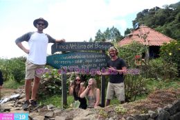 Emprendedores turísticos inauguran tiangue y mirador en la Reserva Miraflor de Estelí