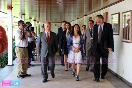 Nicaragua recibe al Director General del OIEA, Yukiya Amano