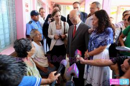 Nicaragua recibe al Director General del OIEA, Yukiya Amano