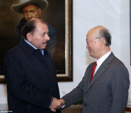 Presidente Daniel se reúne con el Director General del Organismo Internacional de Energía Atómica (OIEA), Yukiya Amano