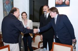 Presidente Daniel se reúne con el Director General del Organismo Internacional de Energía Atómica (OIEA), Yukiya Amano