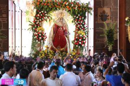 Elevan a Santuario Diocesano Mariano la Parroquia Nuestra Señora de Candelaria en Diriomo