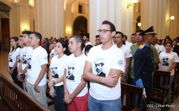 Daniel y Rosario participan en solemne ceremonia del centenario del Inmortal Rubén Darío en León