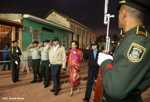 Daniel y Rosario conmemoran el 82 aniversario del tránsito a la inmortalidad del General Sandino