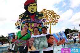 Aquí está Chávez! Nicaragua conmemora aniversario del tránsito a la inmortalidad del Comandante Eterno