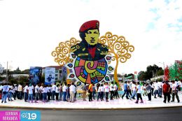 Aquí está Chávez! Nicaragua conmemora aniversario del tránsito a la inmortalidad del Comandante Eterno