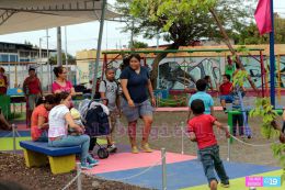 Inauguran hermoso parque en Monseñor Lezcano
