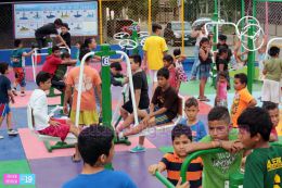 Inauguran hermoso parque en Monseñor Lezcano