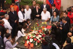 Daniel participa en homenaje a Chávez en el Cuartel de la Montaña