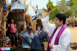 Inicia viaje de carretas peregrinas hacia el Santuario de Popoyuapa