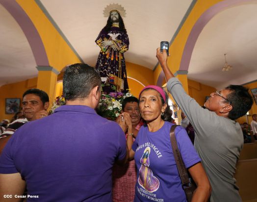 Carretas peregrinas de Jesús del Rescate llegan a Popoyuapa
