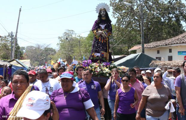 Carretas peregrinas de Jesús del Rescate llegan a Popoyuapa