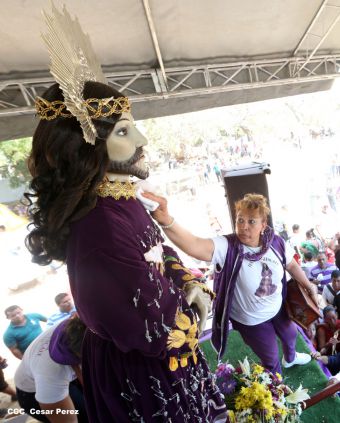 Carretas peregrinas de Jesús del Rescate llegan a Popoyuapa