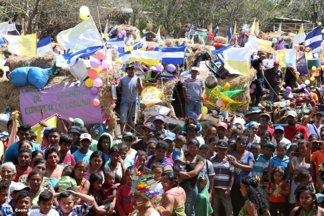 Carretas peregrinas de Jesús del Rescate llegan a Popoyuapa