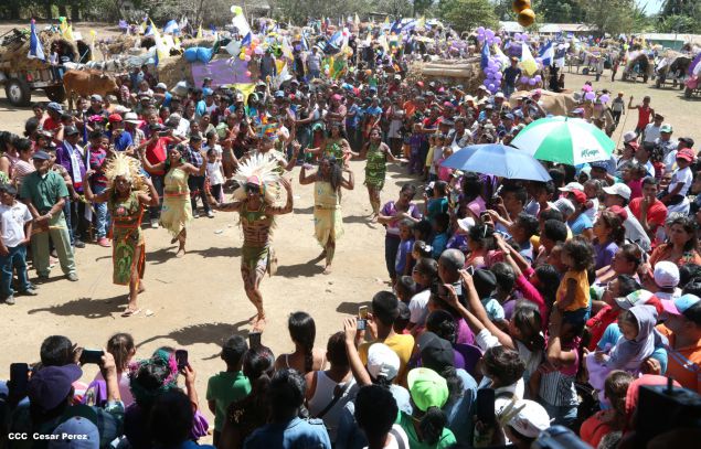 Carretas peregrinas de Jesús del Rescate llegan a Popoyuapa