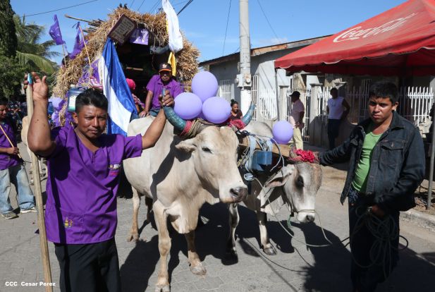 Carretas peregrinas de Jesús del Rescate llegan a Popoyuapa