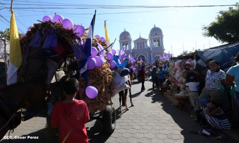 Carretas peregrinas de Jesús del Rescate llegan a Popoyuapa
