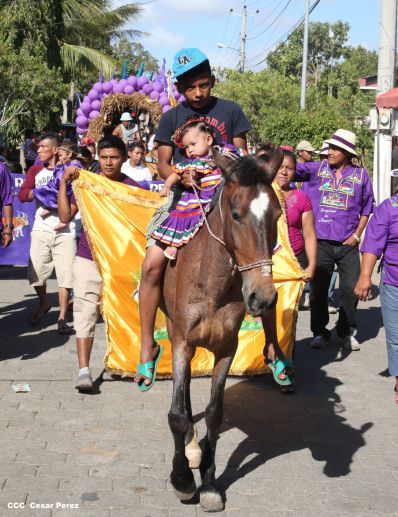 Carretas peregrinas de Jesús del Rescate llegan a Popoyuapa