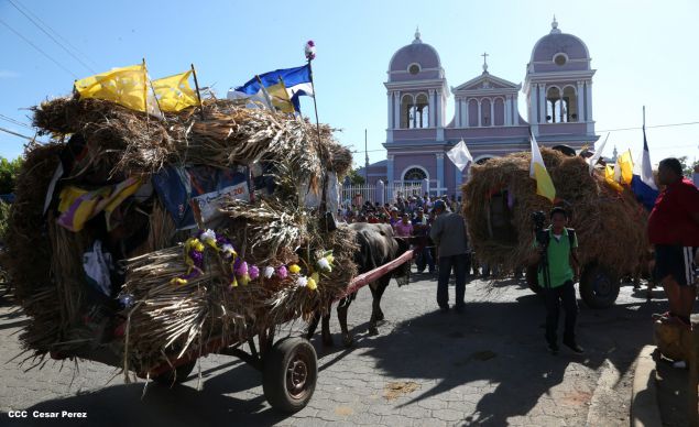 Carretas peregrinas de Jesús del Rescate llegan a Popoyuapa