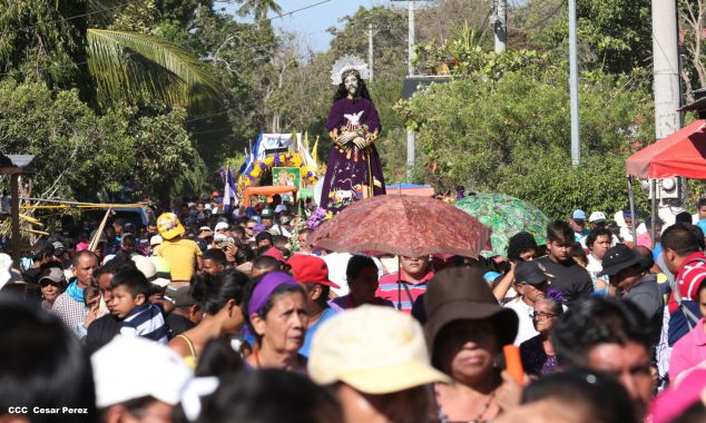 Carretas peregrinas de Jesús del Rescate llegan a Popoyuapa
