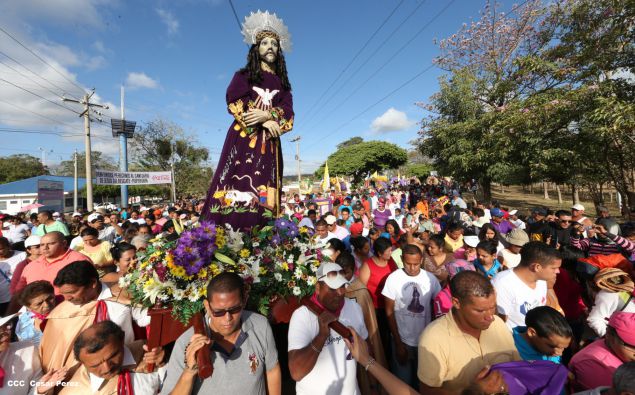 Carretas peregrinas de Jesús del Rescate llegan a Popoyuapa