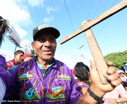 Carretas peregrinas de Jesús del Rescate llegan a Popoyuapa