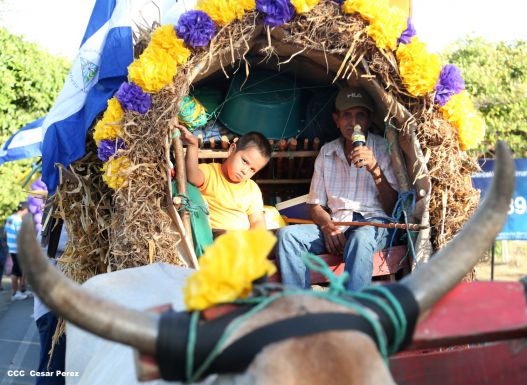 Carretas peregrinas de Jesús del Rescate llegan a Popoyuapa