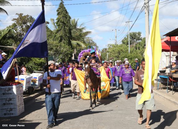 Carretas peregrinas de Jesús del Rescate llegan a Popoyuapa
