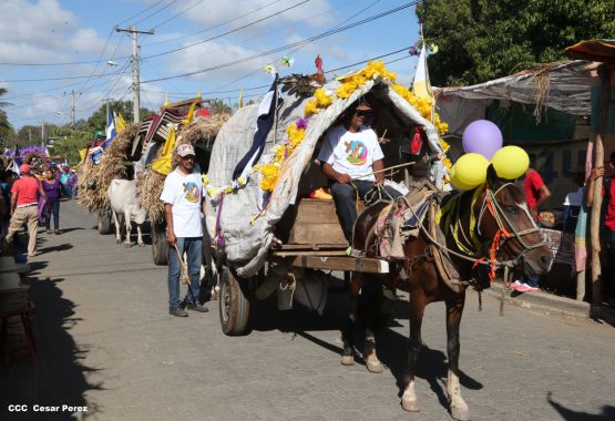 Carretas peregrinas de Jesús del Rescate llegan a Popoyuapa