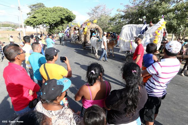 Carretas peregrinas de Jesús del Rescate llegan a Popoyuapa