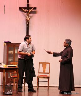 UNICA festeja 90 años de Cardenal Miguel con obra teatral “Tiempos de Fe”