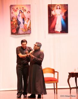 UNICA festeja 90 años de Cardenal Miguel con obra teatral “Tiempos de Fe”