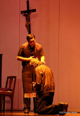 UNICA festeja 90 años de Cardenal Miguel con obra teatral “Tiempos de Fe”