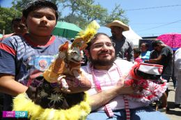 Masaya celebra un año más a San Lázaro con el tradicional desfile de mascotas