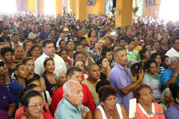 Cardenal Leopoldo Brenes celebra eucaristía en Santuario Nacional de Jesús del Rescate