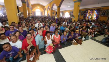 Cardenal Leopoldo Brenes celebra eucaristía en Santuario Nacional de Jesús del Rescate